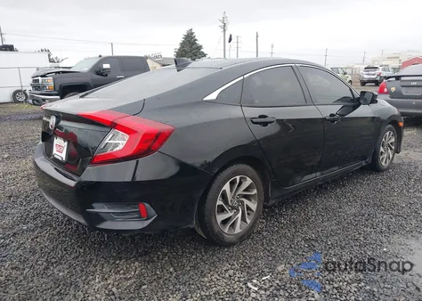 2018 Honda Civic Ex из США, поврежденный, VIN 2HGFC2F78JH591596